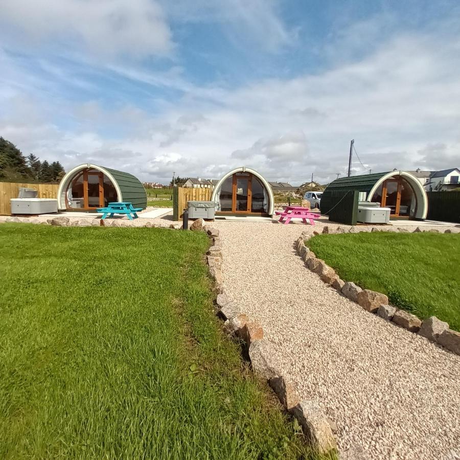 Wheelhousepods Glamping Hotel Donegal Town Bagian luar foto